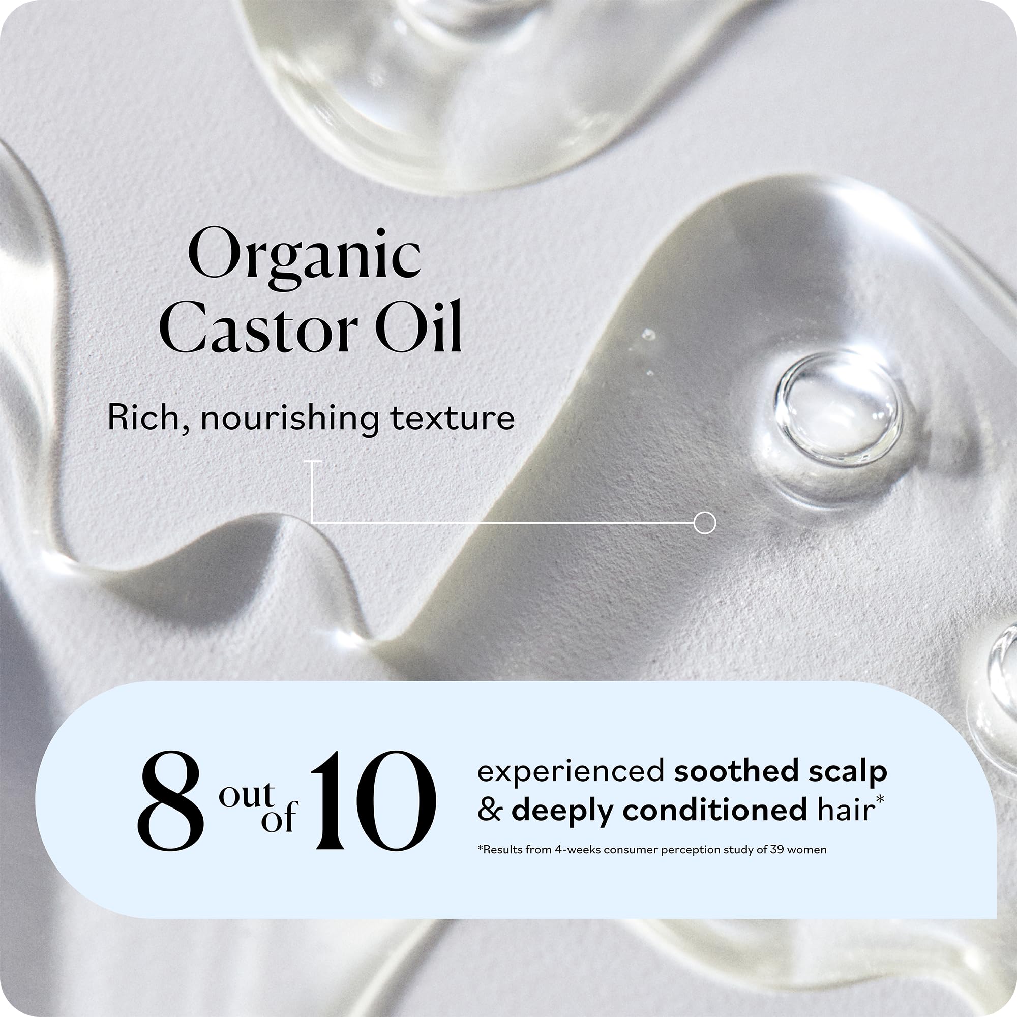 Close-up of Sky Organics Castor Oil bottle