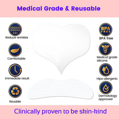 Skywee neck pad silicone gel resting on the neck