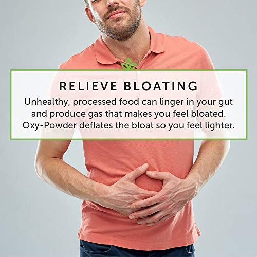 Global Healing Center Oxy-Powder shown in sleep-friendly detox routine.
