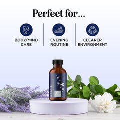 Diffuser setup with Dream Essential Oils sleep blend