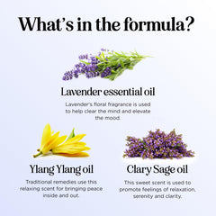 Diffuser with warm mist using sleep blend