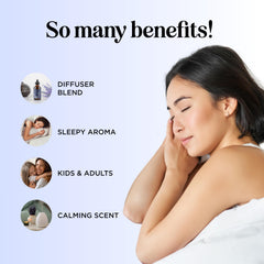Diffuser setup with sleep essential oil blend