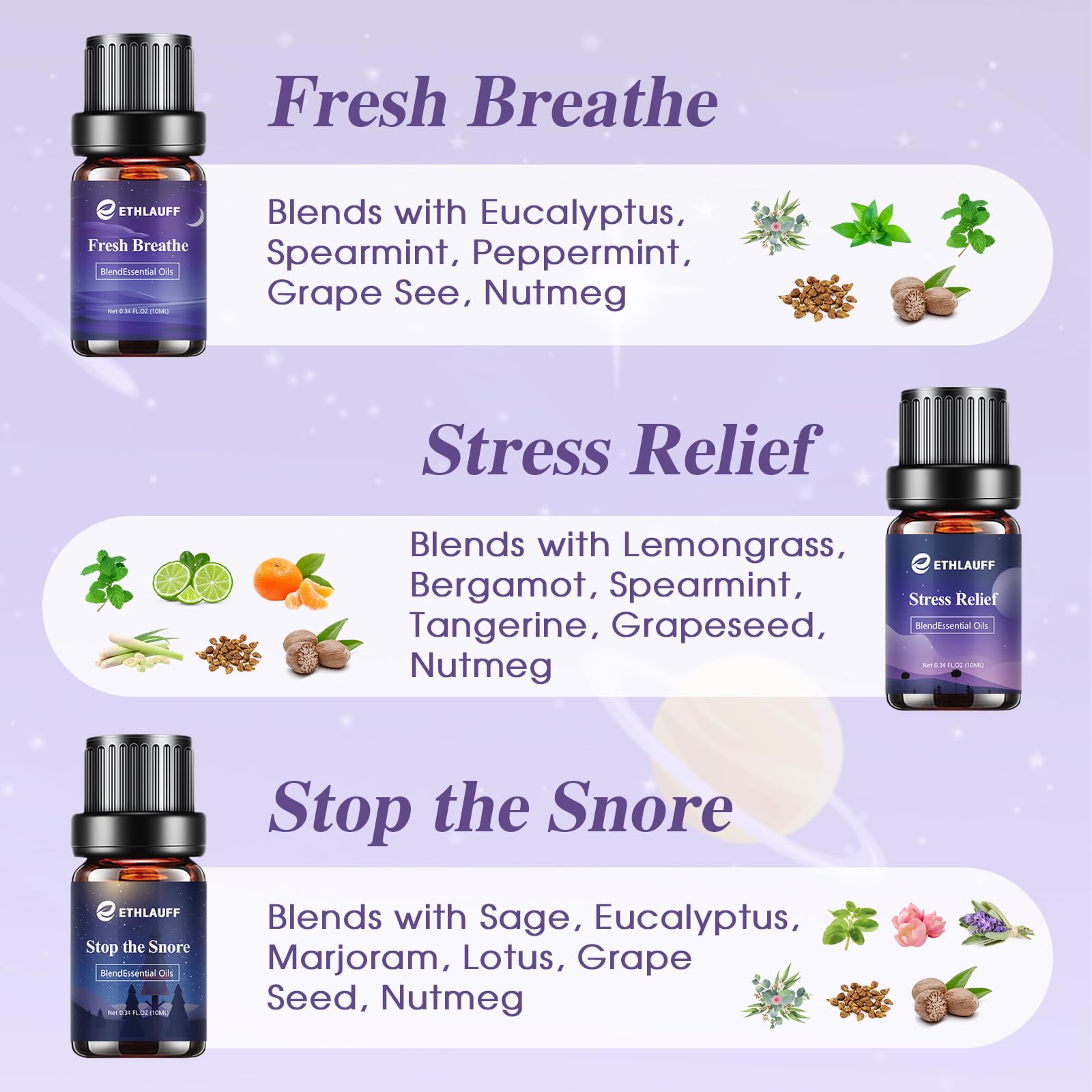 Sweet Dreams benzoin and sweet orange blend