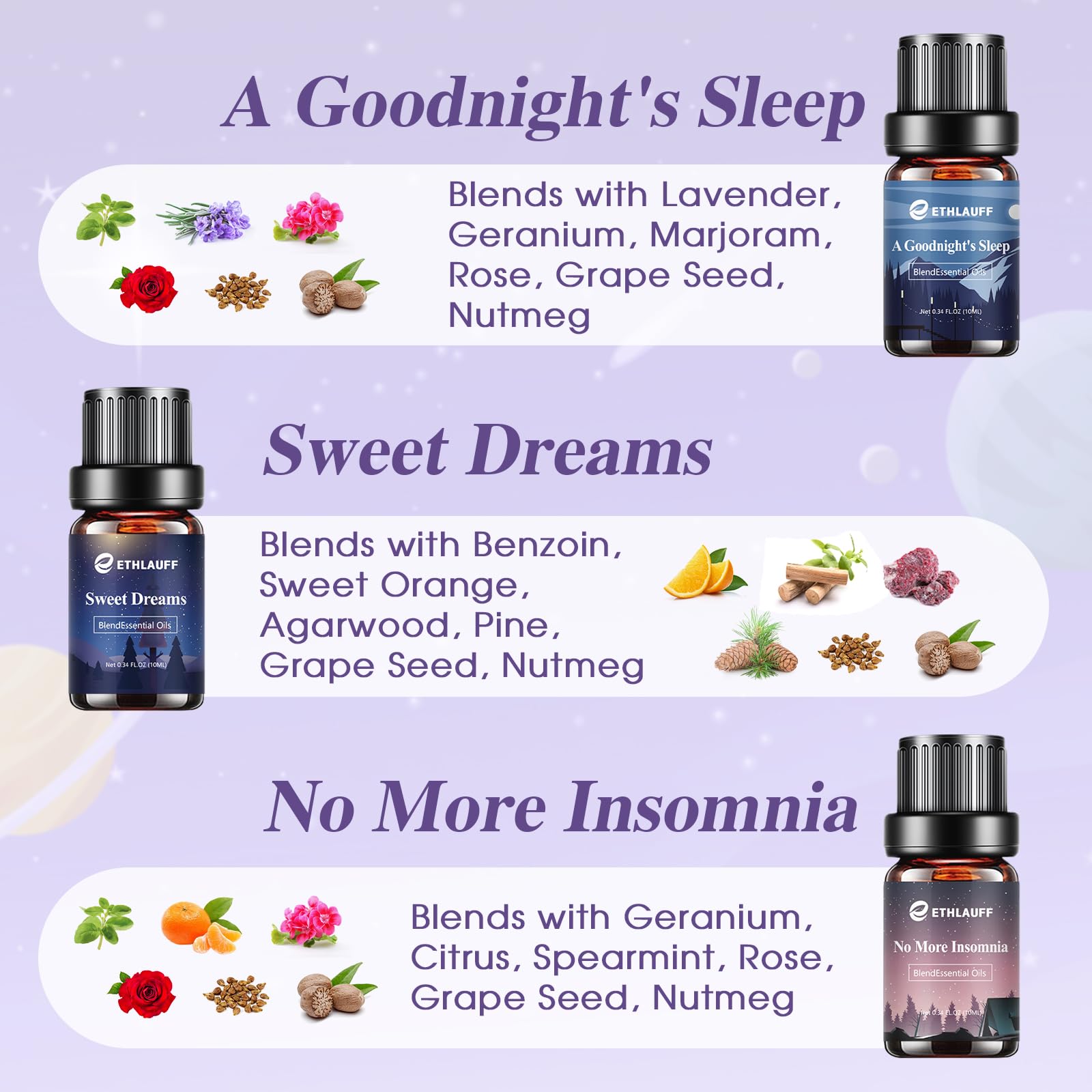 Stress Relief peppermint and lemongrass blend