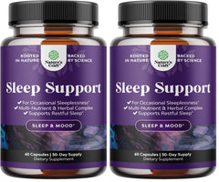 Natural Refreshing Sleep Formula bottle and packaging (Pack of 2)