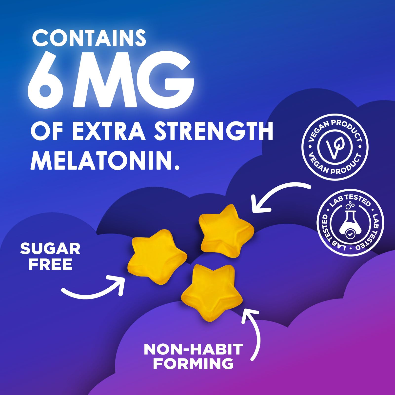 Sleep Gummies packaging box and bottle together