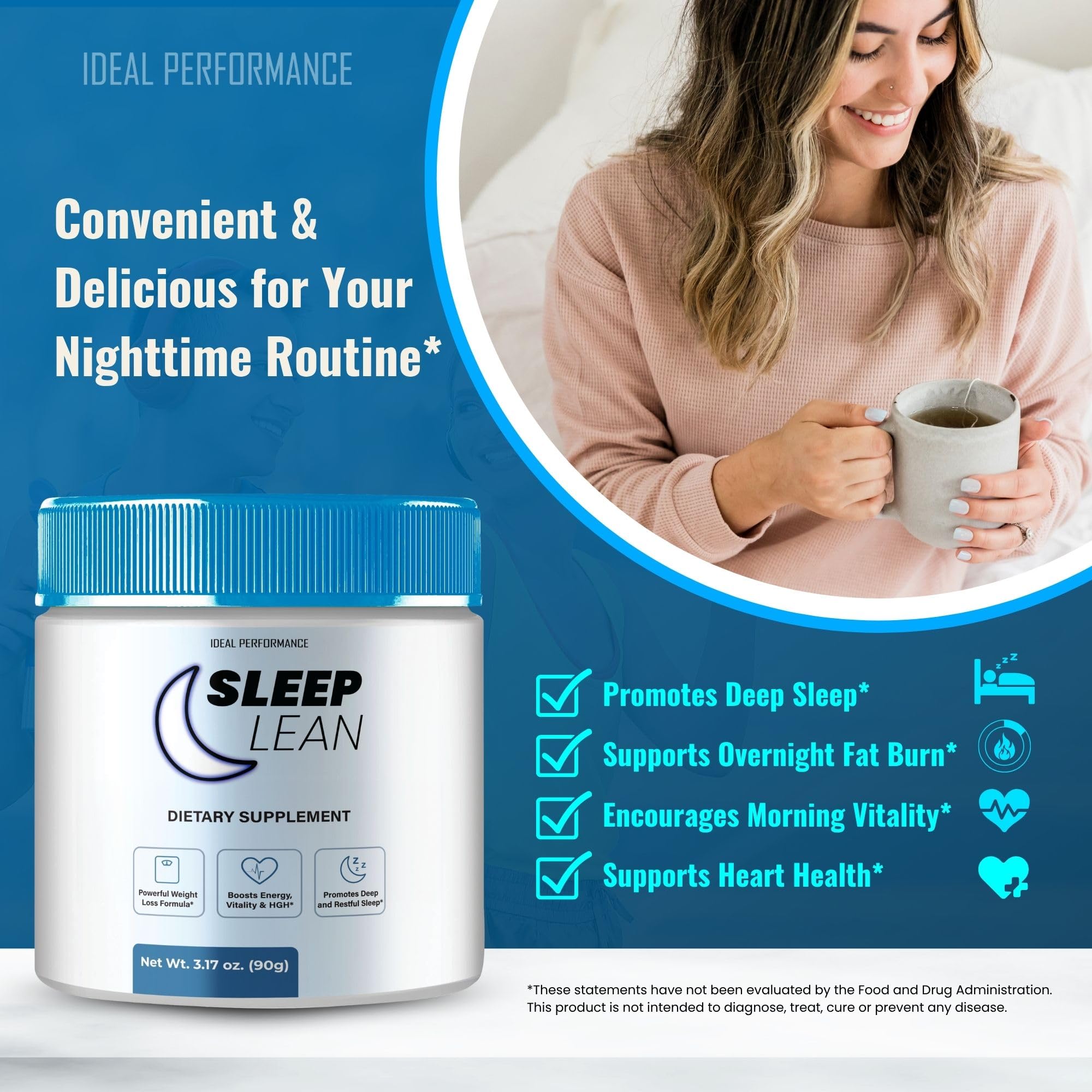 Official SleepLean packaging - maximum strength