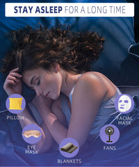 Sleep patch placed on a towel
