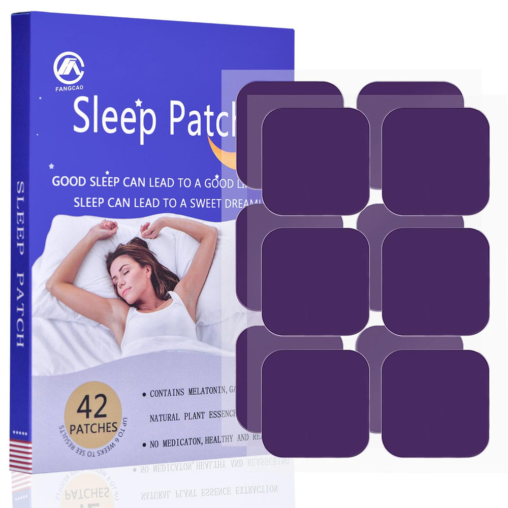 Adult applying Sleep Patch before bed