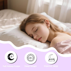 Person applying sleep patch to clean dry skin
