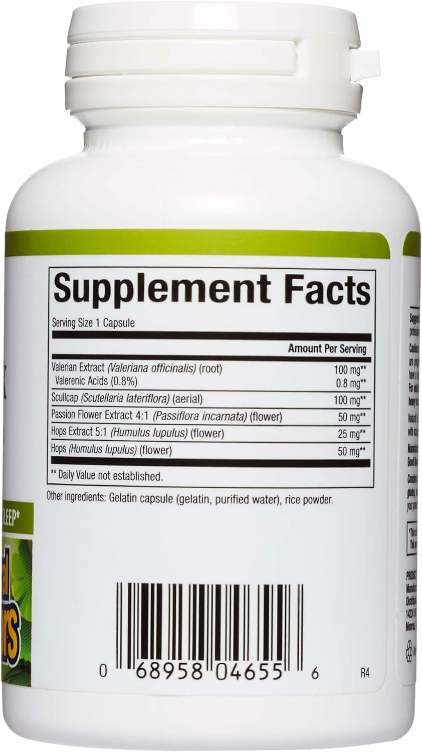 Packaging for Sleep Relax Formula by Natural Factors