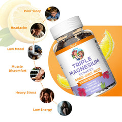 Relaxation concept with gummies for sleep support