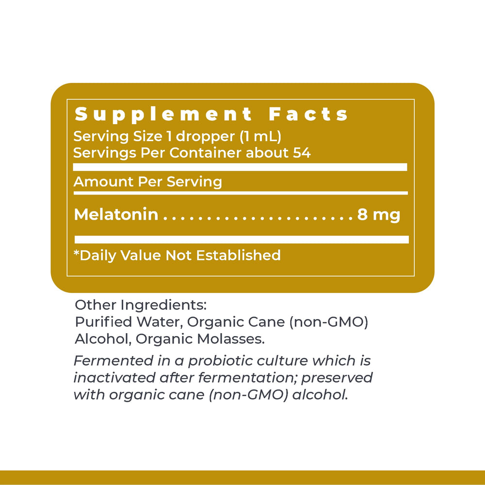 Melatonin supports sleep and antioxidant function