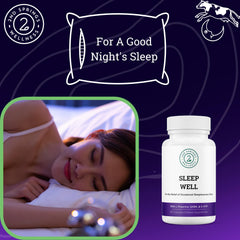 Illustration of magnesium, L-Theanine, GABA and melatonin ingredients