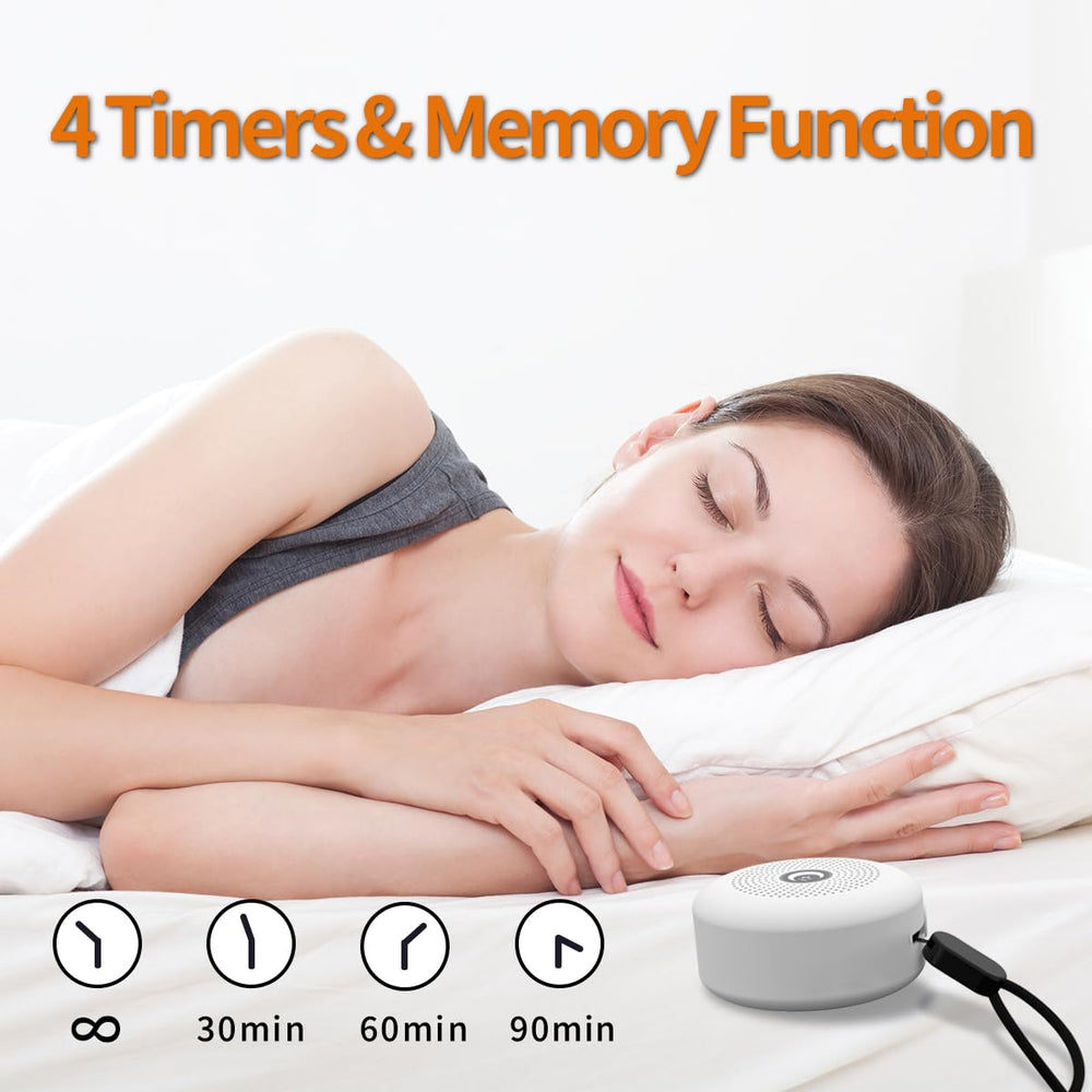 Sleepbox four-timer memory function supports flexible schedules and auto shutoff