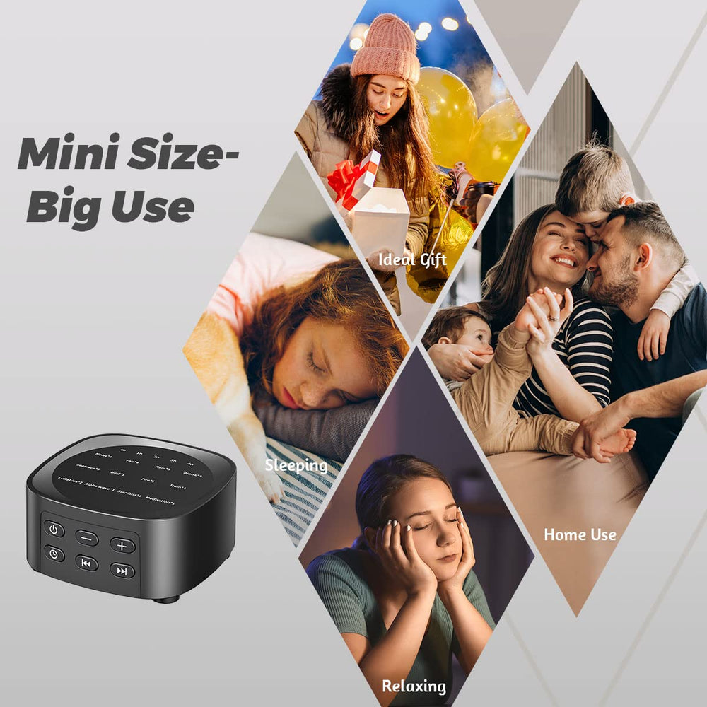 Sleepbox-included-accessories-pack includes adapter and USB cable for quick setup.