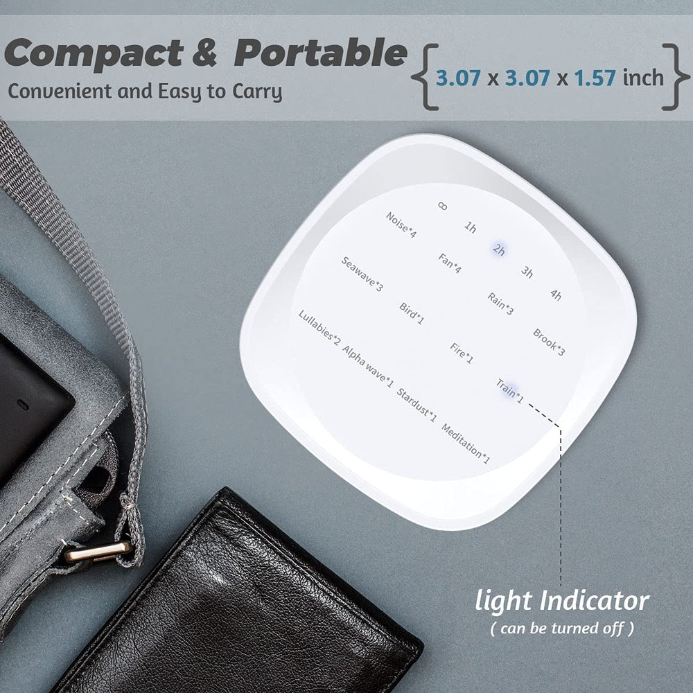 Sleepbox portable-size silhouette demonstrates easy transport for home, office, or travel