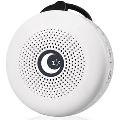 Sleepbox sleep sound machine front view, compact bedside companion for better rest