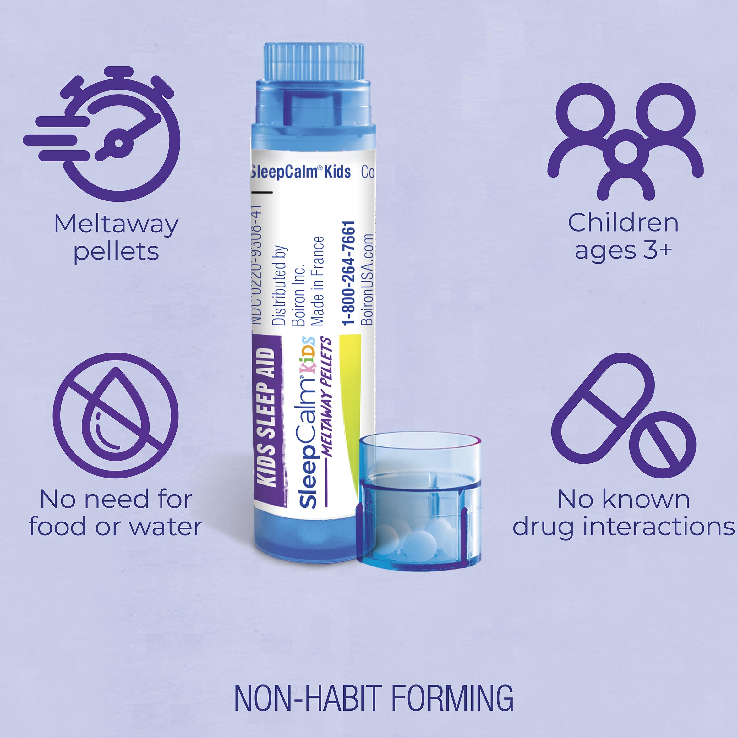 SleepCalm Kids Sleep Aid packaging front