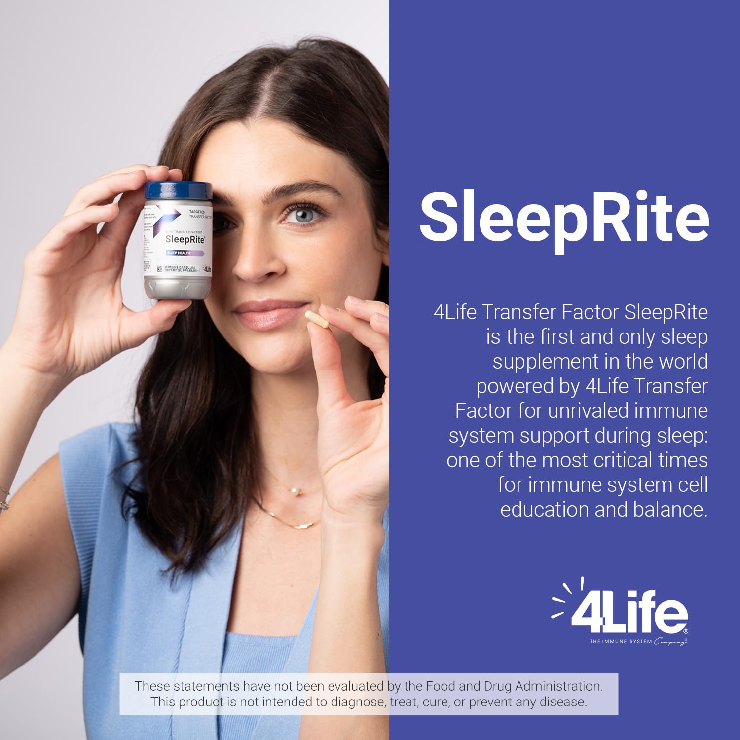 Close-up of SleepRite capsules