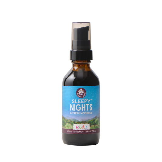 WishGarden Sleepy Nights for Kids bottle and packaging