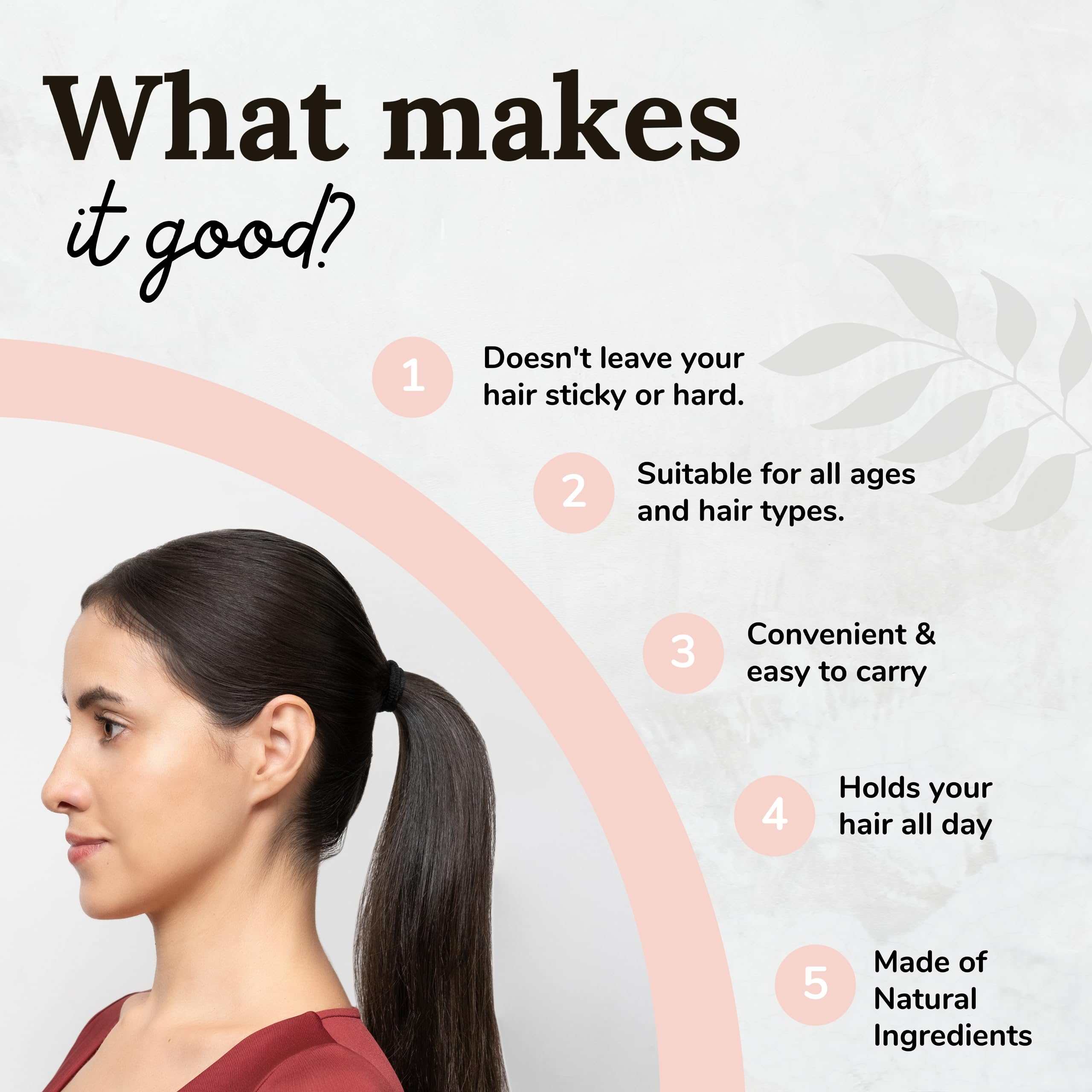 SLICKUP Frizz Tamer Wand delivers long-lasting hold without stiffness.