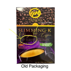 Pouring Slimming-K Coffee into a glass