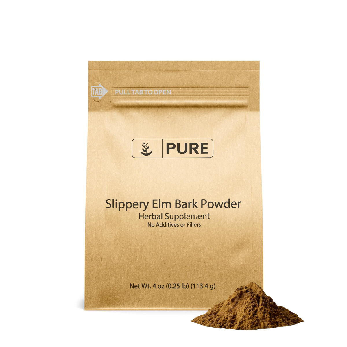 Slippery Elm Powder 4oz – Pure Original Ingredients