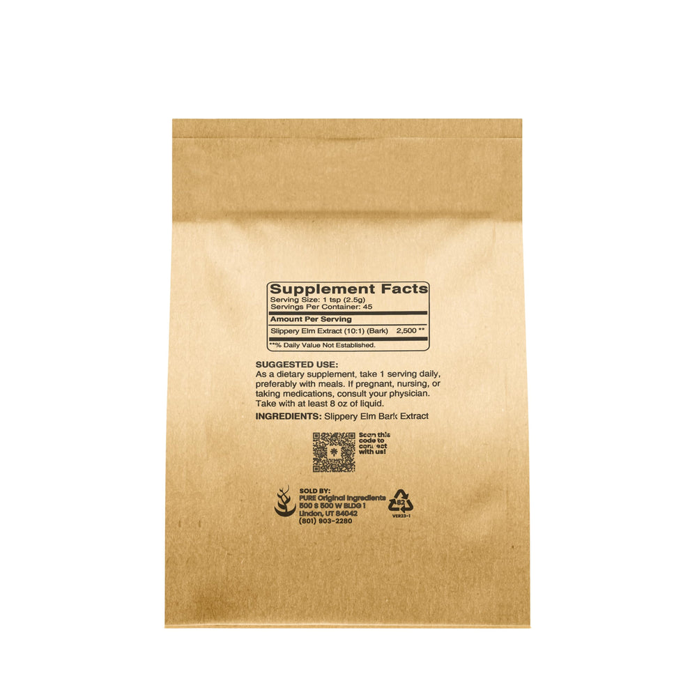 Jar of Slippery Elm Bark Powder (4oz) – Packaging in Utah, USA