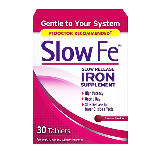 Slow Fe Slow Release Iron – 60 tablets (pack of 2)
