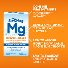 60 count SlowMag bottle on white background