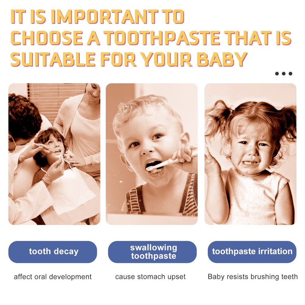SLS-free, low-fluoride anti-cavity toothpaste for kids
