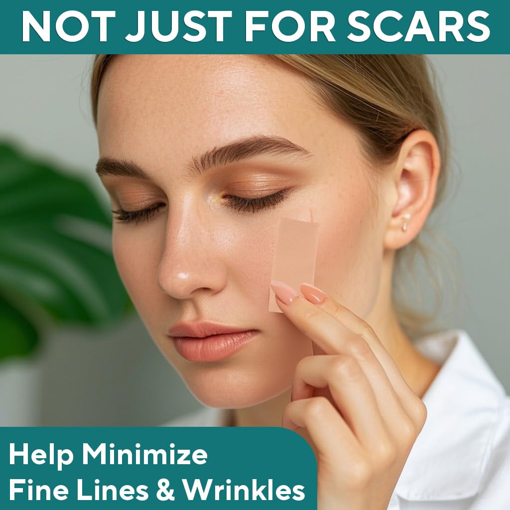 SLUKHIG silicone scar-tape-moisturizing-effect highlights hydration for supple skin.