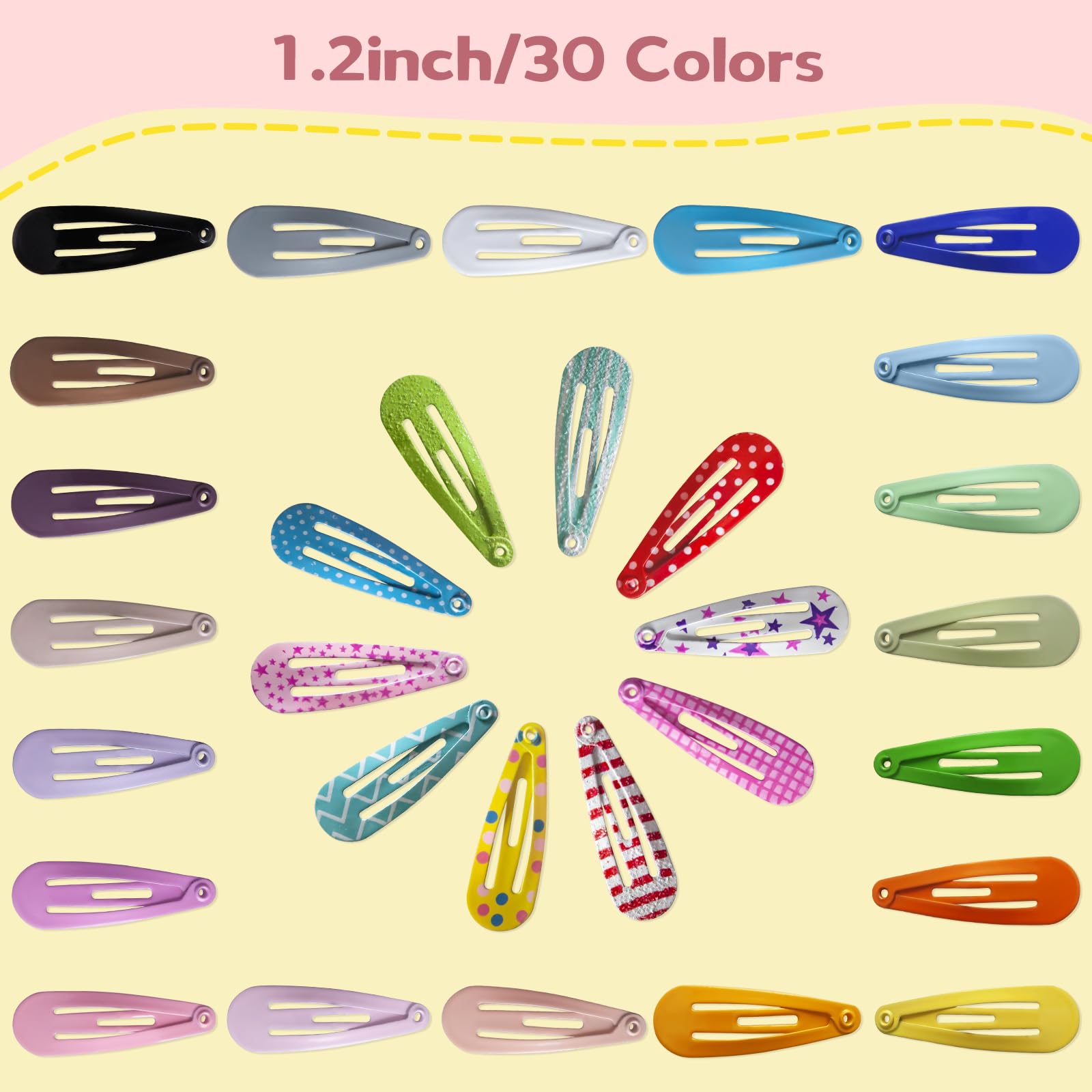 SLYFTE bright colors close-up revealing durable metal clips for toddlers