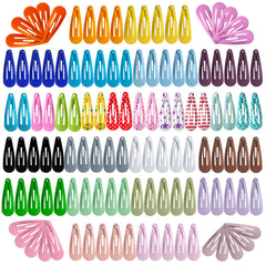 SLYFTE premium snap mini hair clips in colorful set for quick kid-friendly styling