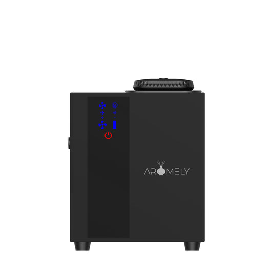 Smart Bluetooth HVAC Scent Diffuser wall-mounted in a modern home
