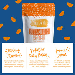 Vitamin C gummies ingredient panel