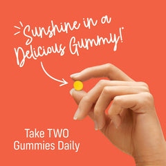 Label showing vitamin D3 potency and ingredients