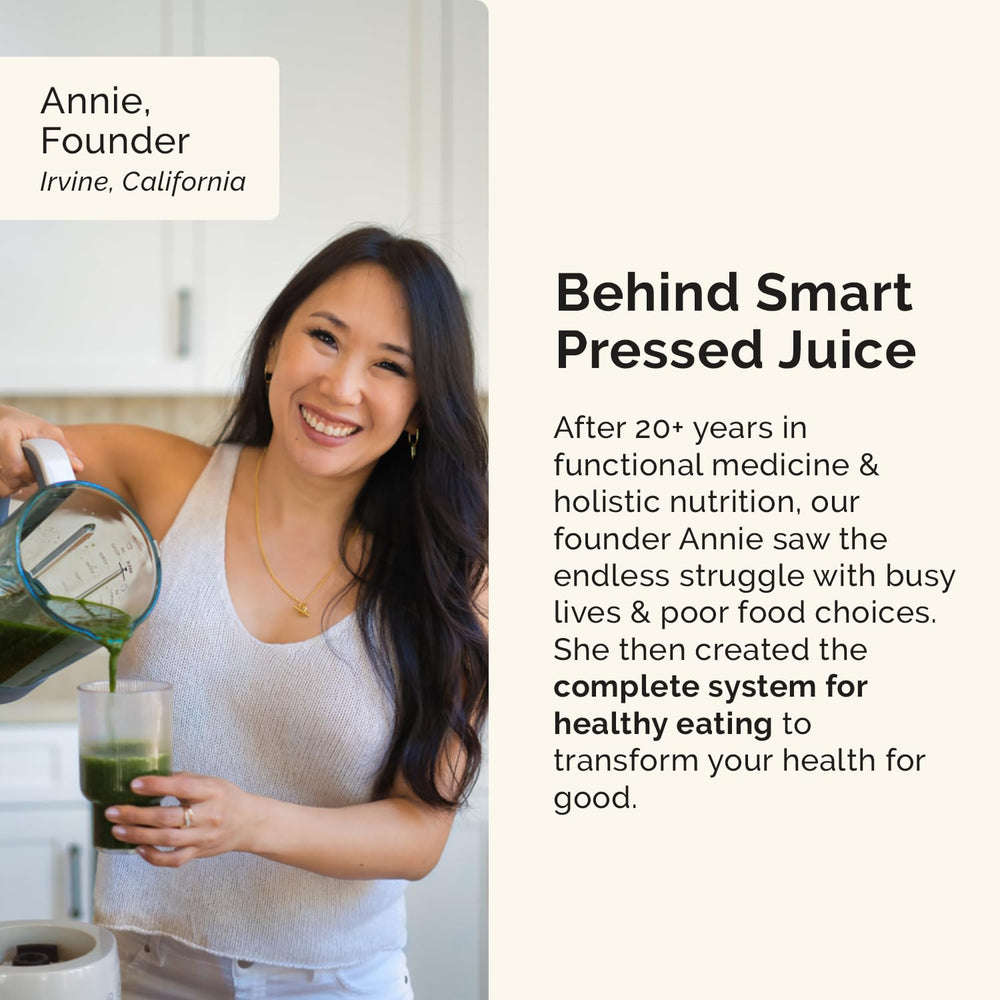 SMART Pressed capsule being taken before a family meal for digestion support