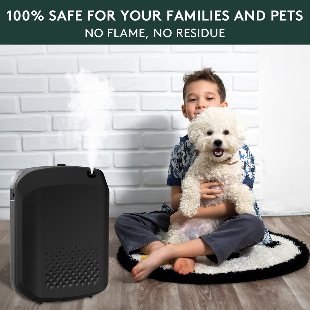 No-water cold air diffusion technology for pure essential oils