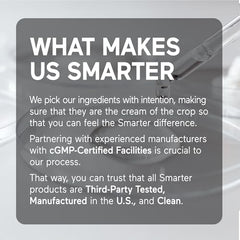 SMARTERNUTRITION packaging front view highlights 90-day supply