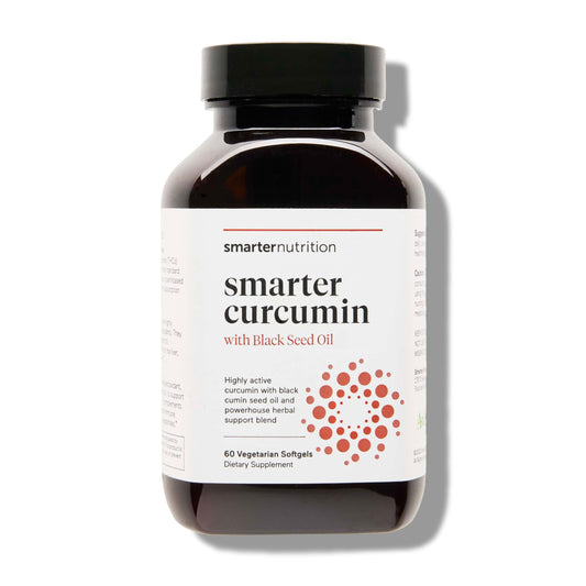 Smarter Nutrition Curcumin Softgels bottle - front view