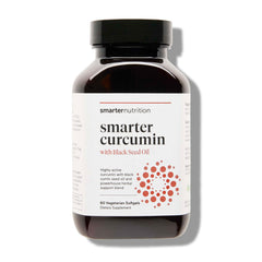 Smarter Nutrition Curcumin Softgels bottle - front view