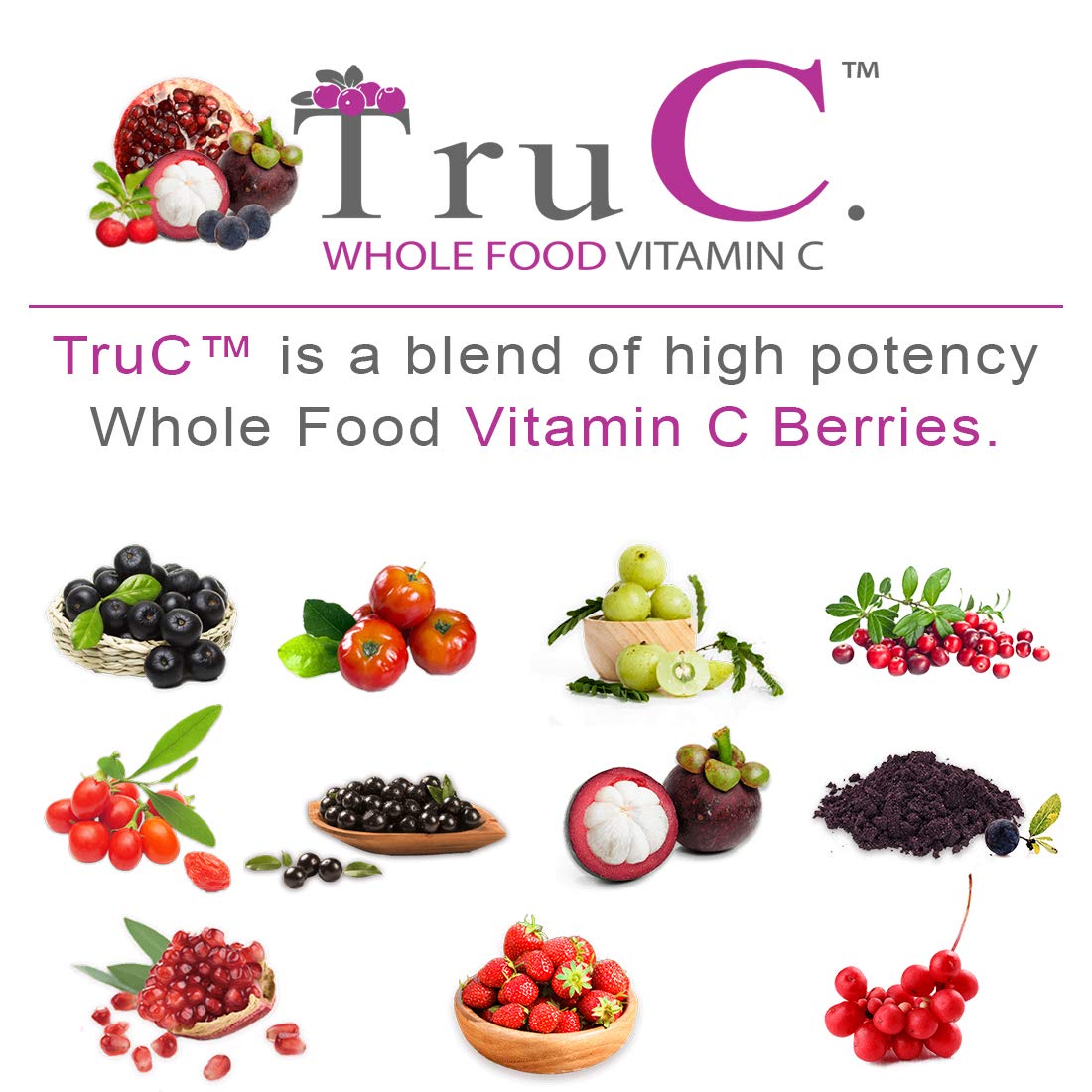 Concept image for daily wellness with Vitamin C from berries