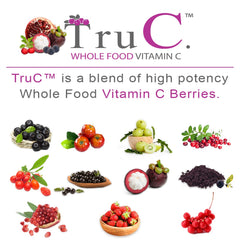 Concept image for daily wellness with Vitamin C from berries