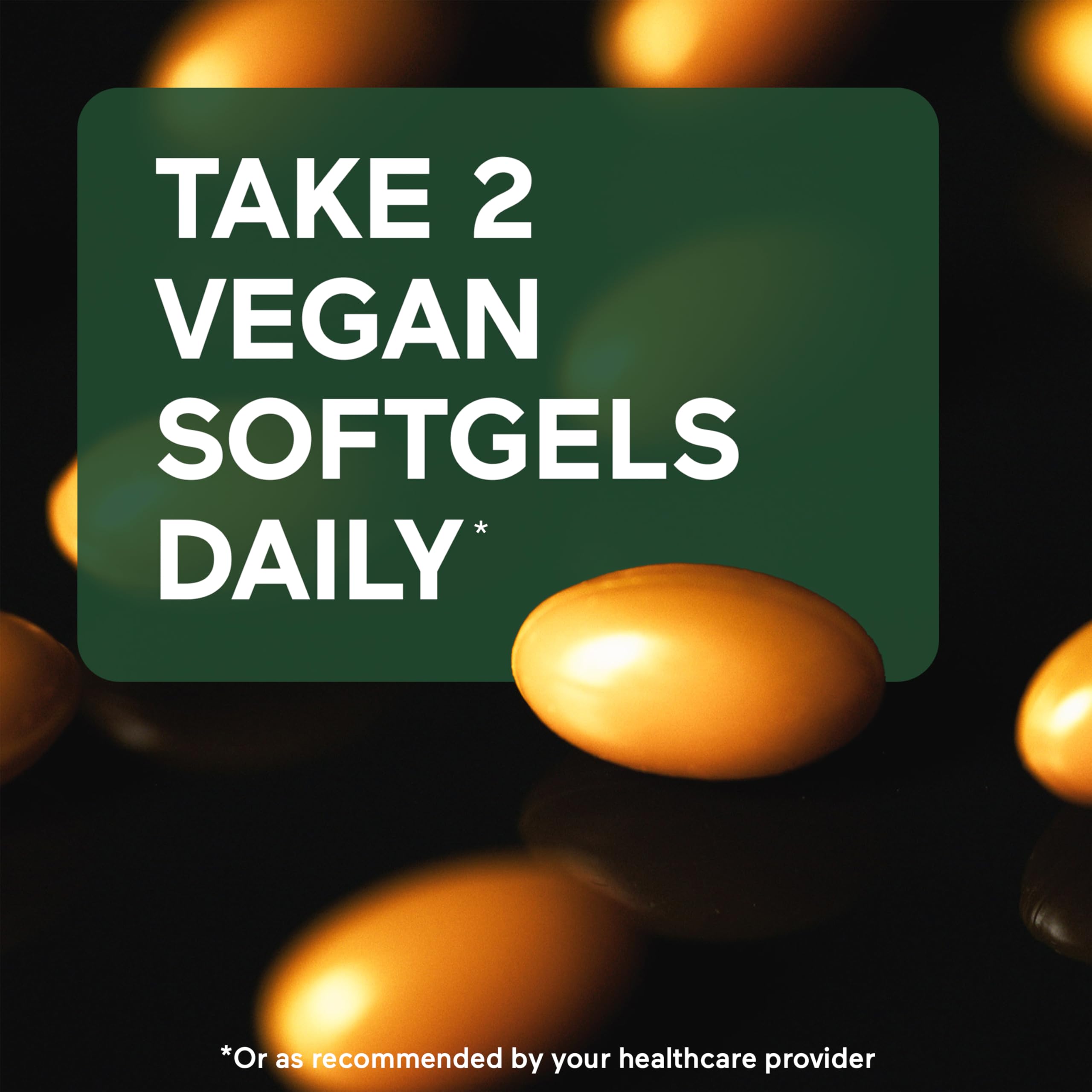 360 softgels packaging for 180-day supply