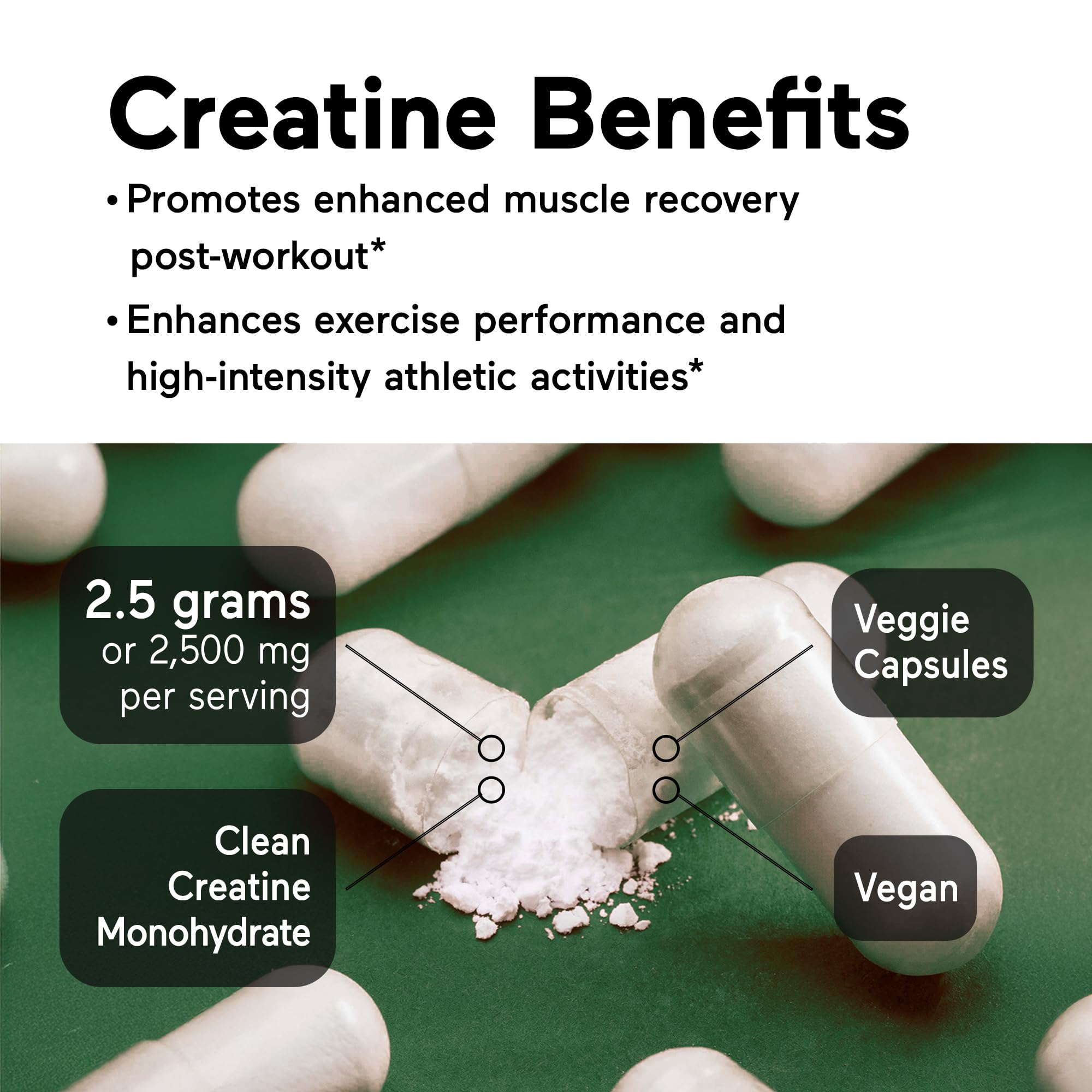 Supplement facts label close-up
