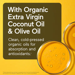 SMARTERNUTRITION organic coconut oil and olive oil matrix visual