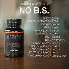 SmarterVitamins clean-label, gluten-free and non-GMO.