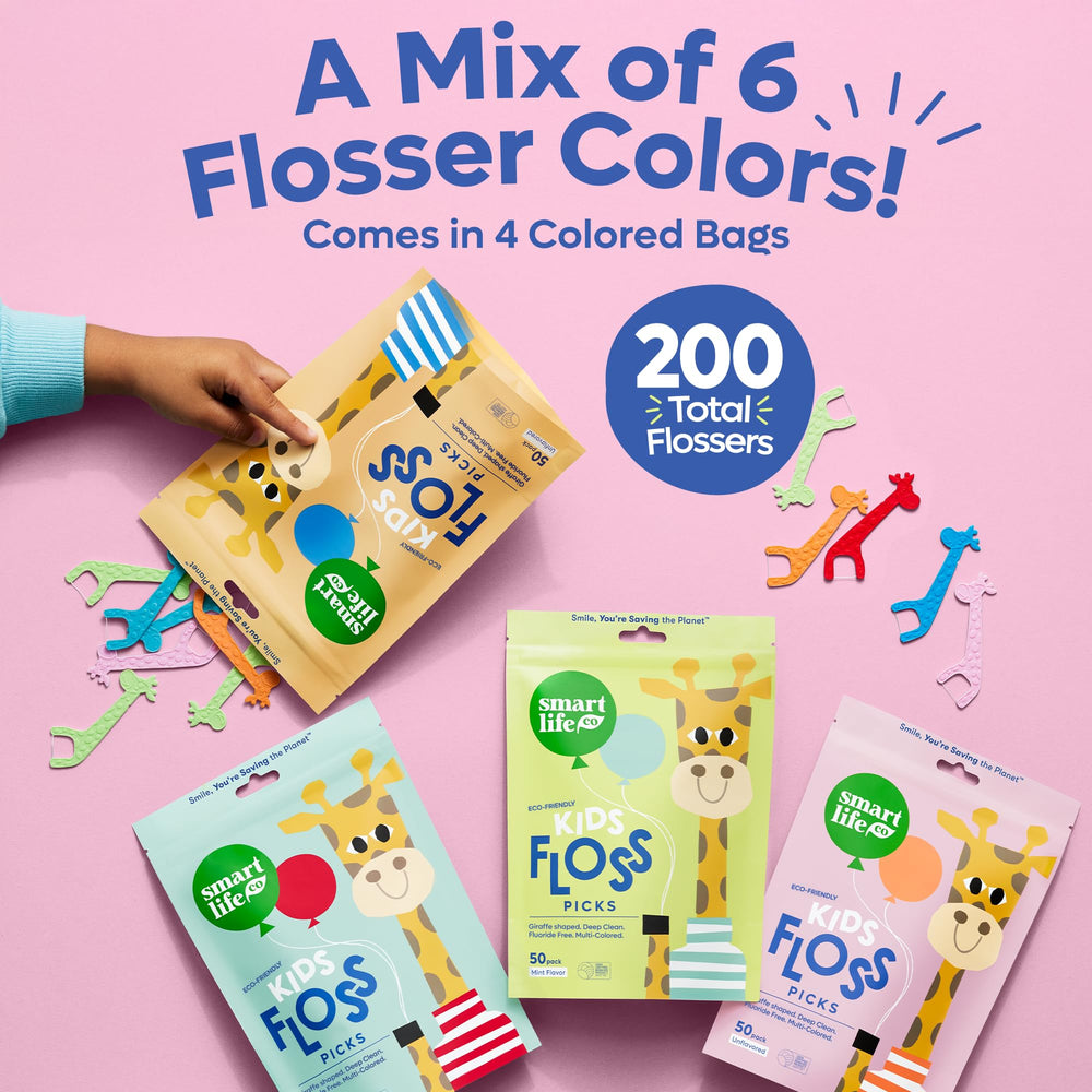 Plant-based materials illustration for SmartLifeco flossers